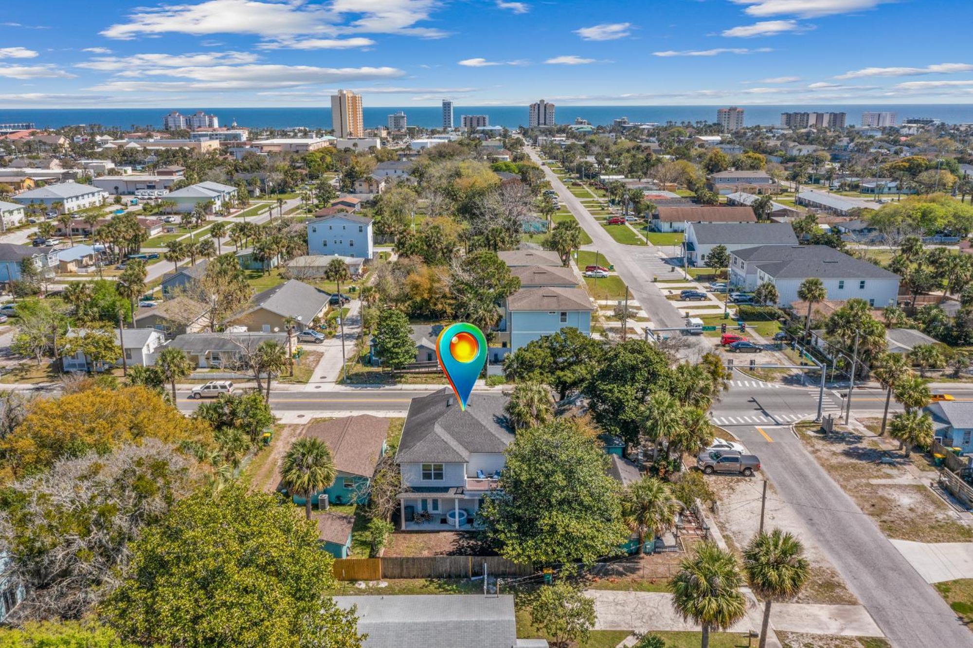 3 Minutes To Beach, 9 Minutes To Mayo Clinic, King Bed, Sleeps 8 Villa Jacksonville Beach Exterior photo